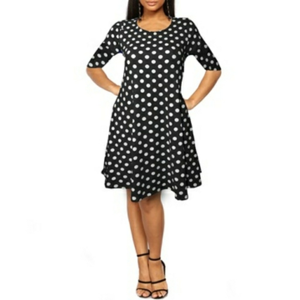 Ella Samani Women's Polka dot Dress Size 3X